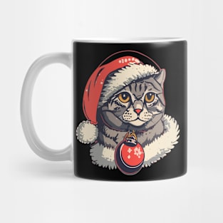 Cute Kitty Xmas Mug